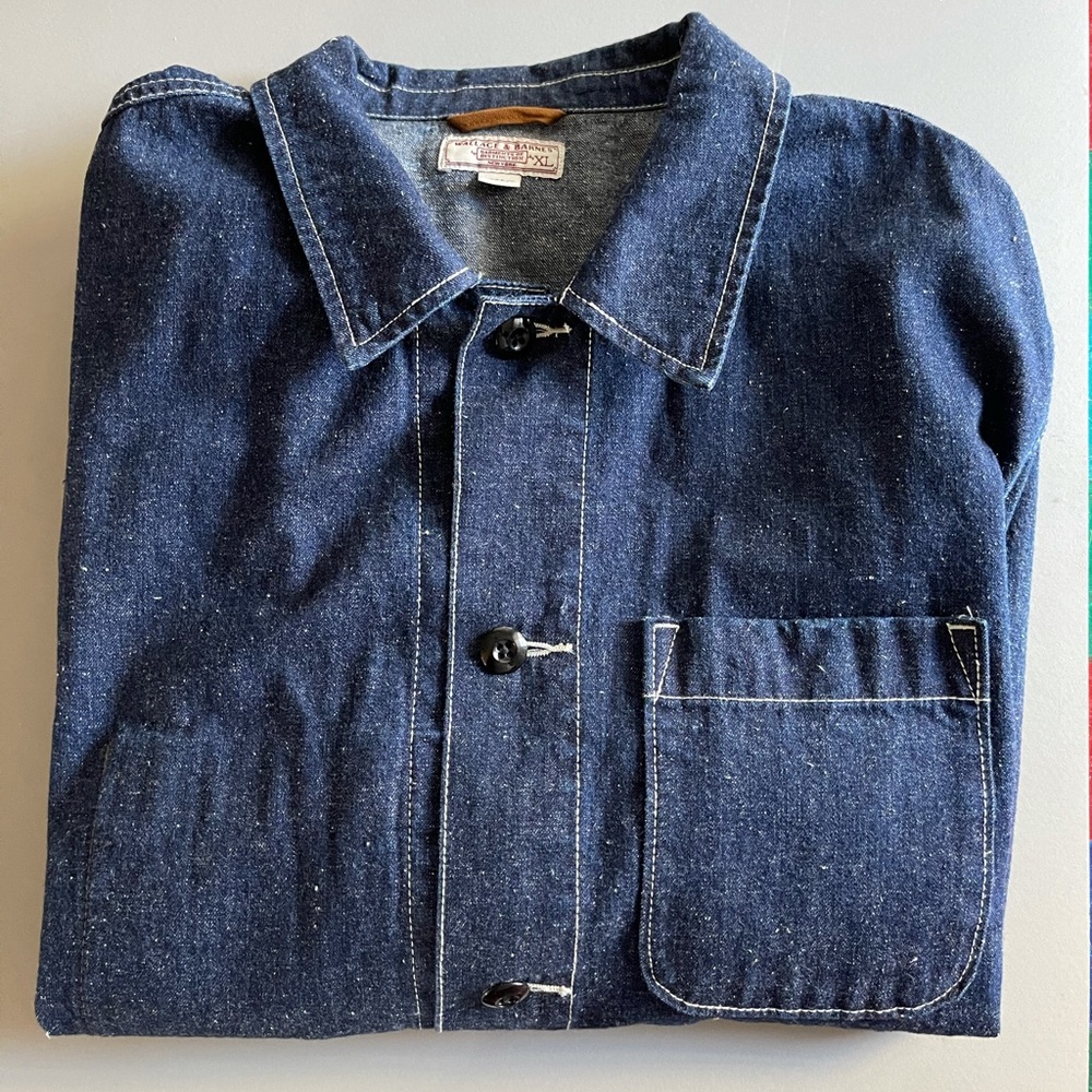 Denim Chore Jacket by Wallace & Barnes